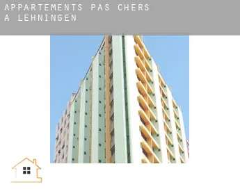 Appartements pas chers à  Lehningen