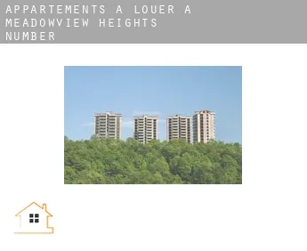 Appartements à louer à  Meadowview Heights Number 4