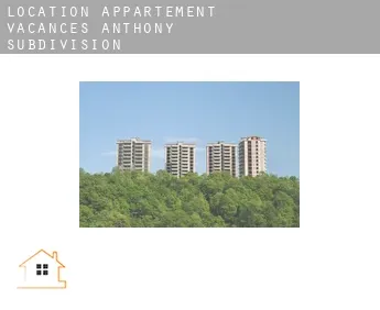 Location appartement vacances  Anthony Subdivision