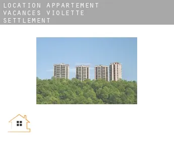 Location appartement vacances  Violette Settlement