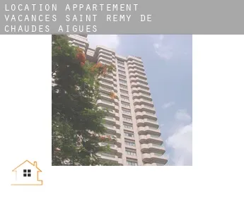 Location appartement vacances  Saint-Rémy-de-Chaudes-Aigues