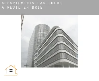 Appartements pas chers à  Reuil-en-Brie