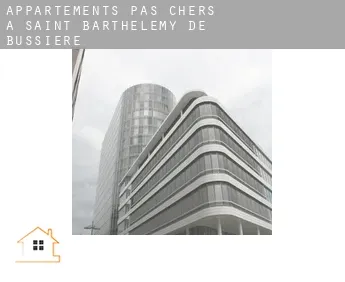 Appartements pas chers à  Saint-Barthélemy-de-Bussière