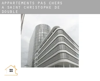Appartements pas chers à  Saint-Christophe-de-Double