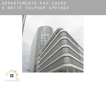 Appartements pas chers à  White Sulphur Springs