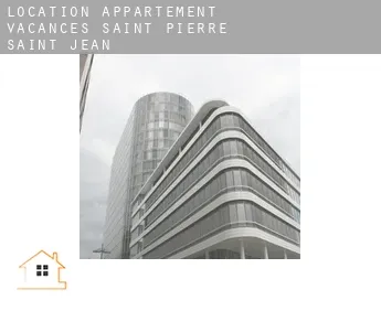 Location appartement vacances  Saint-Pierre-Saint-Jean