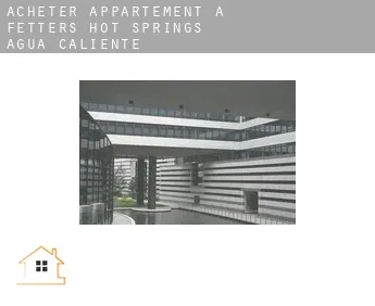 Acheter appartement à  Fetters Hot Springs-Agua Caliente