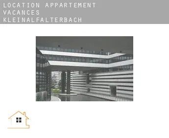 Location appartement vacances  Kleinalfalterbach