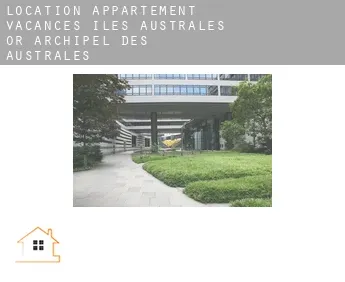 Location appartement vacances  Îles Australes or Archipel des Australes