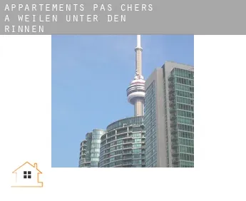 Appartements pas chers à  Weilen unter den Rinnen