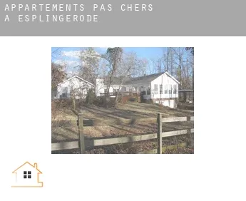 Appartements pas chers à Esplingerode