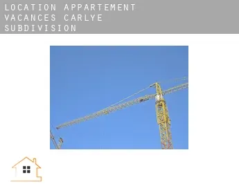 Location appartement vacances  Carlye Subdivision
