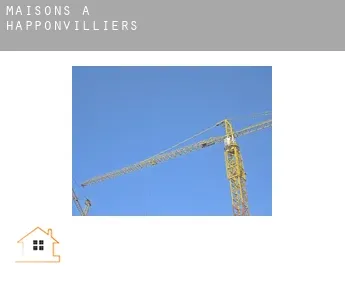 Maisons à  Happonvilliers