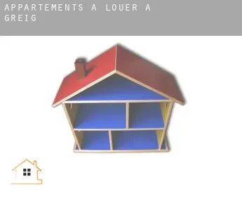 Appartements à louer à  Greig