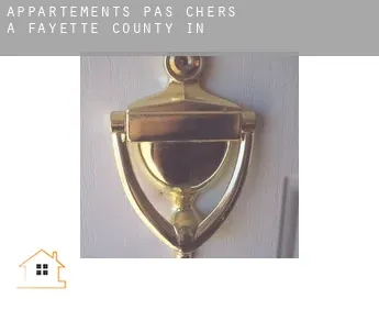 Appartements pas chers à  Fayette