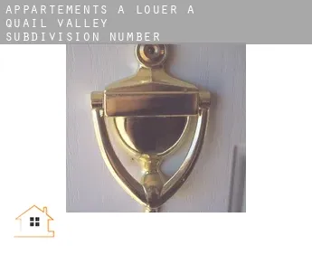 Appartements à louer à  Quail Valley Subdivision Number 3