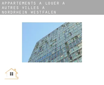 Appartements à louer à  Autres Villes à Nordrhein-Westfalen