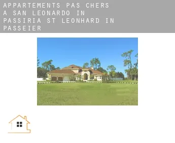 Appartements pas chers à  San Leonardo in Passiria