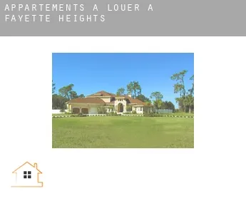 Appartements à louer à  Fayette Heights