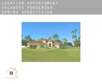 Location appartement vacances  Ponderosa Spring Subdivision