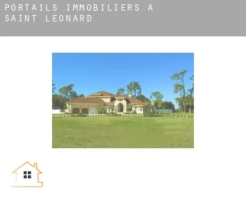 Portails immobiliers à  Saint Leonard