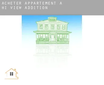 Acheter appartement à  Hi-View Addition