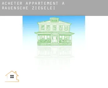 Acheter appartement à  Rauensche Ziegelei