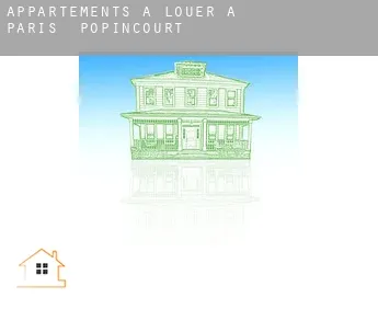 Appartements à louer à  Paris 11 Popincourt
