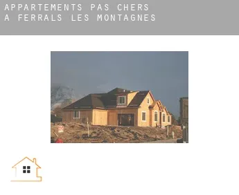 Appartements pas chers à  Ferrals-les-Montagnes