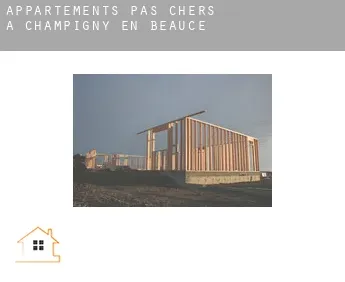 Appartements pas chers à  Champigny-en-Beauce