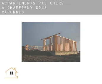 Appartements pas chers à  Champigny-sous-Varennes