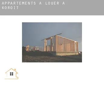 Appartements à louer à  Koroit