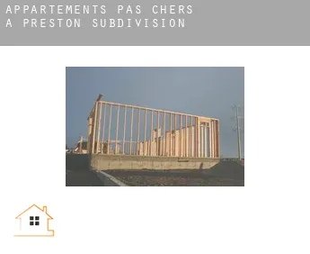 Appartements pas chers à Preston Subdivision