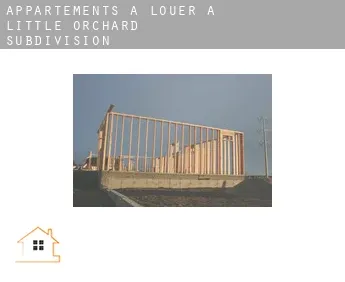 Appartements à louer à  Little Orchard Subdivision