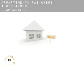 Appartements pas chers à  Giffaumont-Champaubert