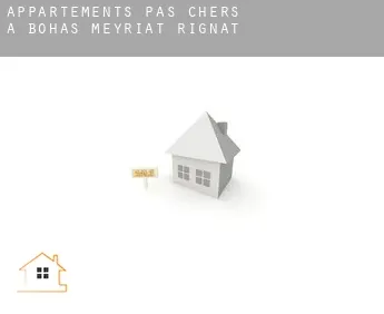Appartements pas chers à  Bohas-Meyriat-Rignat