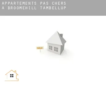 Appartements pas chers à  Broomehill-Tambellup