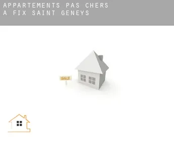 Appartements pas chers à Fix-Saint-Geneys