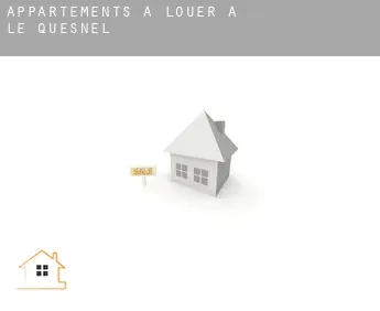 Appartements à louer à  Le Quesnel