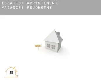 Location appartement vacances  Prud'homme