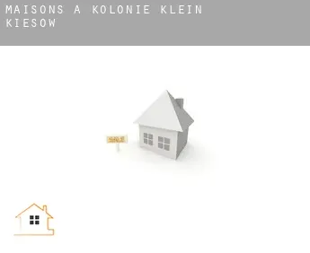 Maisons à  Kolonie Klein Kiesow