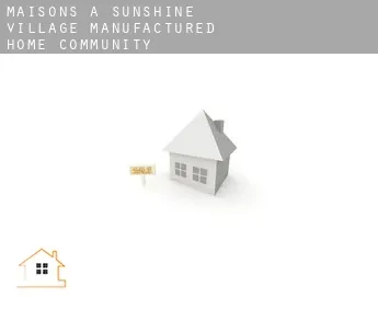 Maisons à  Sunshine Village Manufactured Home Community