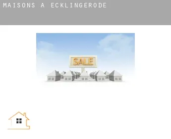 Maisons à  Ecklingerode