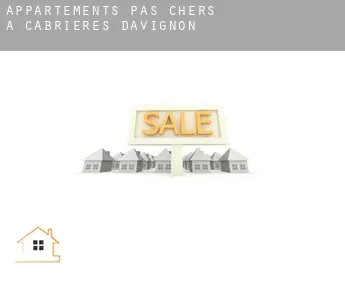 Appartements pas chers à  Cabrières-d'Avignon