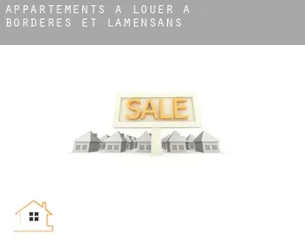 Appartements à louer à  Bordères-et-Lamensans
