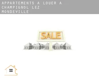 Appartements à louer à  Champignol-lez-Mondeville