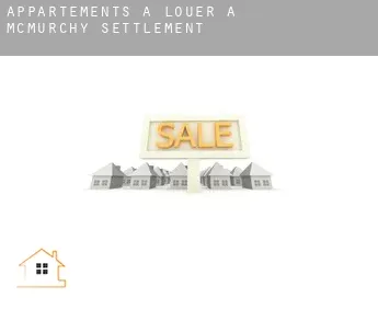 Appartements à louer à  McMurchy Settlement