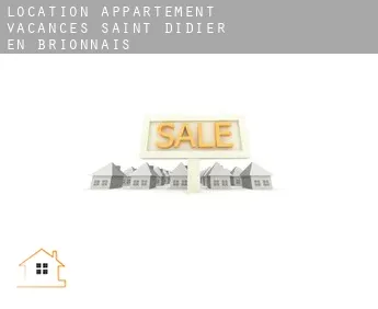Location appartement vacances  Saint-Didier-en-Brionnais