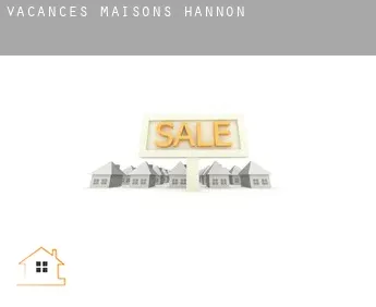 Vacances maisons Hannon