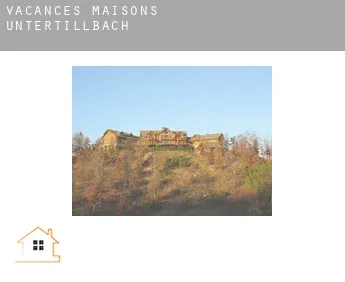 Vacances maisons  Untertillbach